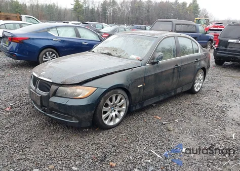 2006 BMW 330Xi из США, поврежденный, VIN WBAVD33576KV65181